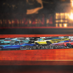 Chevrolet Camaro Bumblebee American Muscle Car Bar Mat Runner